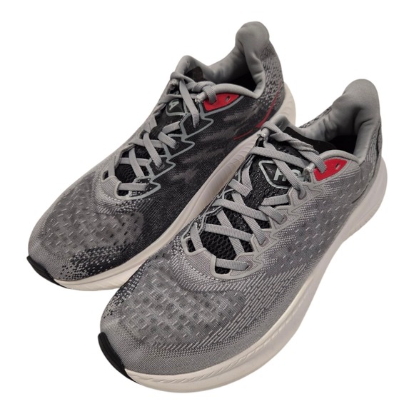 Hoka‎ Mach 6 LaStellar Grey Black Mens 11D - Picture 1 of 8